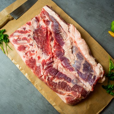 Свинина ребрышки мясные 900 г - купить в Хосрехе